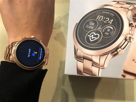 michael kors watch smartwatch|michael kors smart watch instructions.